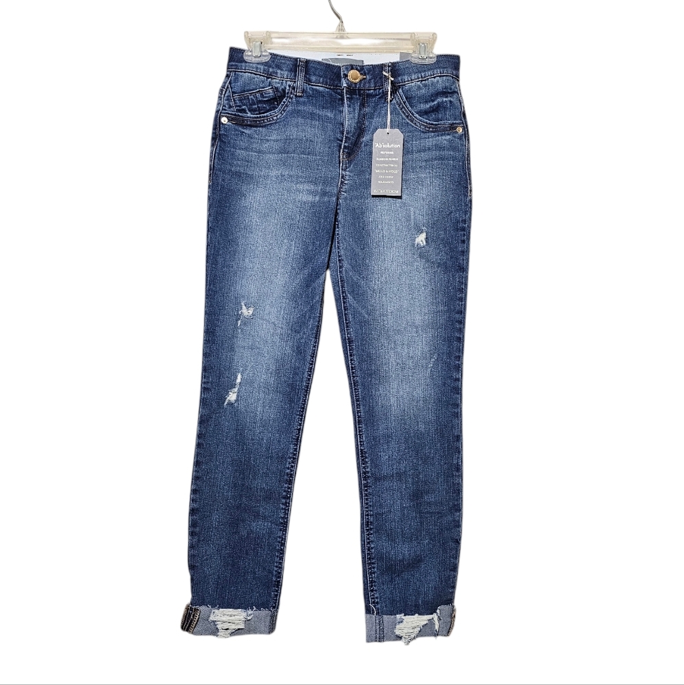 Wit &‎ Wisdom - "Ab" Solution Girlfriend Light Blue Vintage Jeans - Size 2 - NWT
